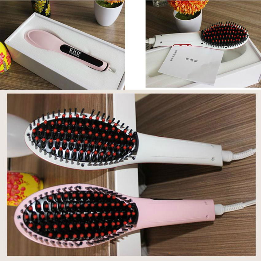  Hair Straightener Comb with LCD Display Electric Brush Hair Brush Hair Care Hai 3