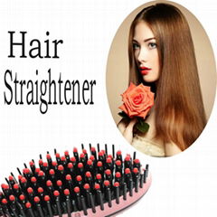 Hair Straightener Comb with LCD Display Electric Brush Hair Brush Hair Care Hai