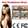  Free Shipping Hair Straightener Comb with LCD Display Iron Electric Straighteni 4