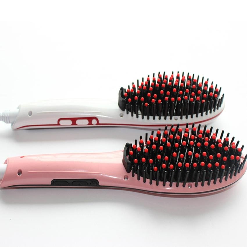  Black Pink White hair straightener flat hair care iron styler tool 5
