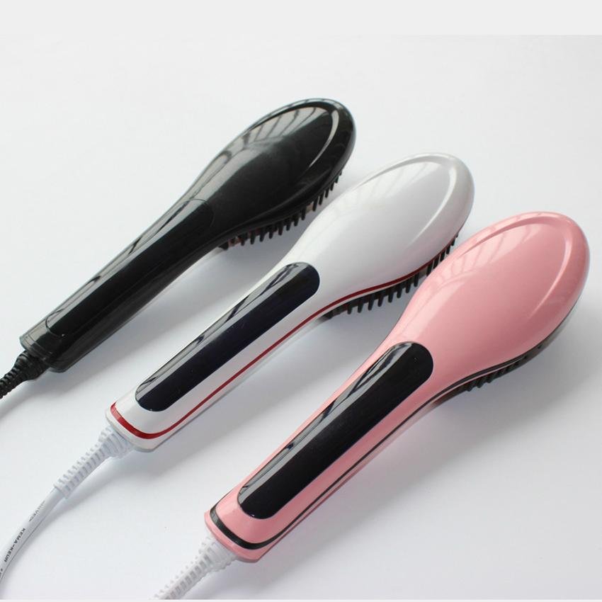  Black Pink White hair straightener flat hair care iron styler tool