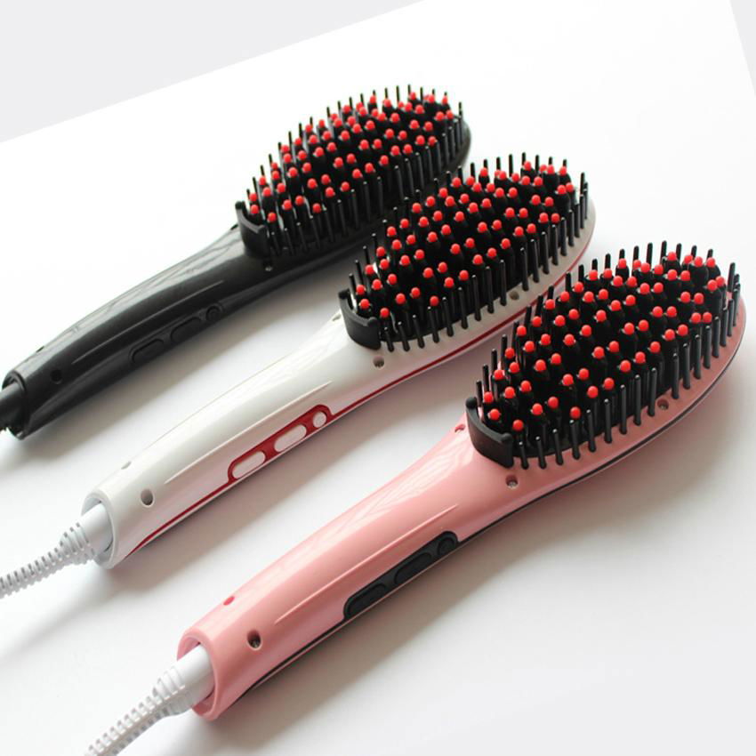  Black Pink White hair straightener flat hair care iron styler tool 2