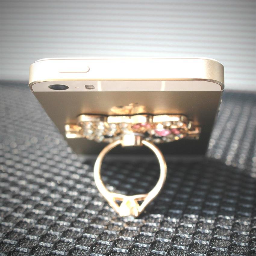 Free Shipping Cell Phone Holder Alloy Ring Buckle For All Type Phones 5