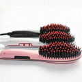 New Hair Straightener Brush Irons Comb