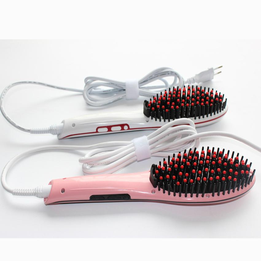  New Hair Straightener Brush Irons Comb Straightening Hair Styler Straightener  4