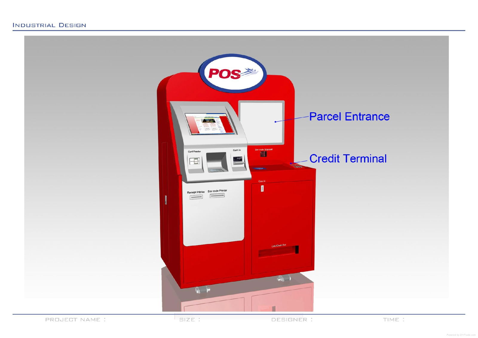 KMY Parcel/postal locker kiosk KMY 8900 KMY or OEM/ODM (China