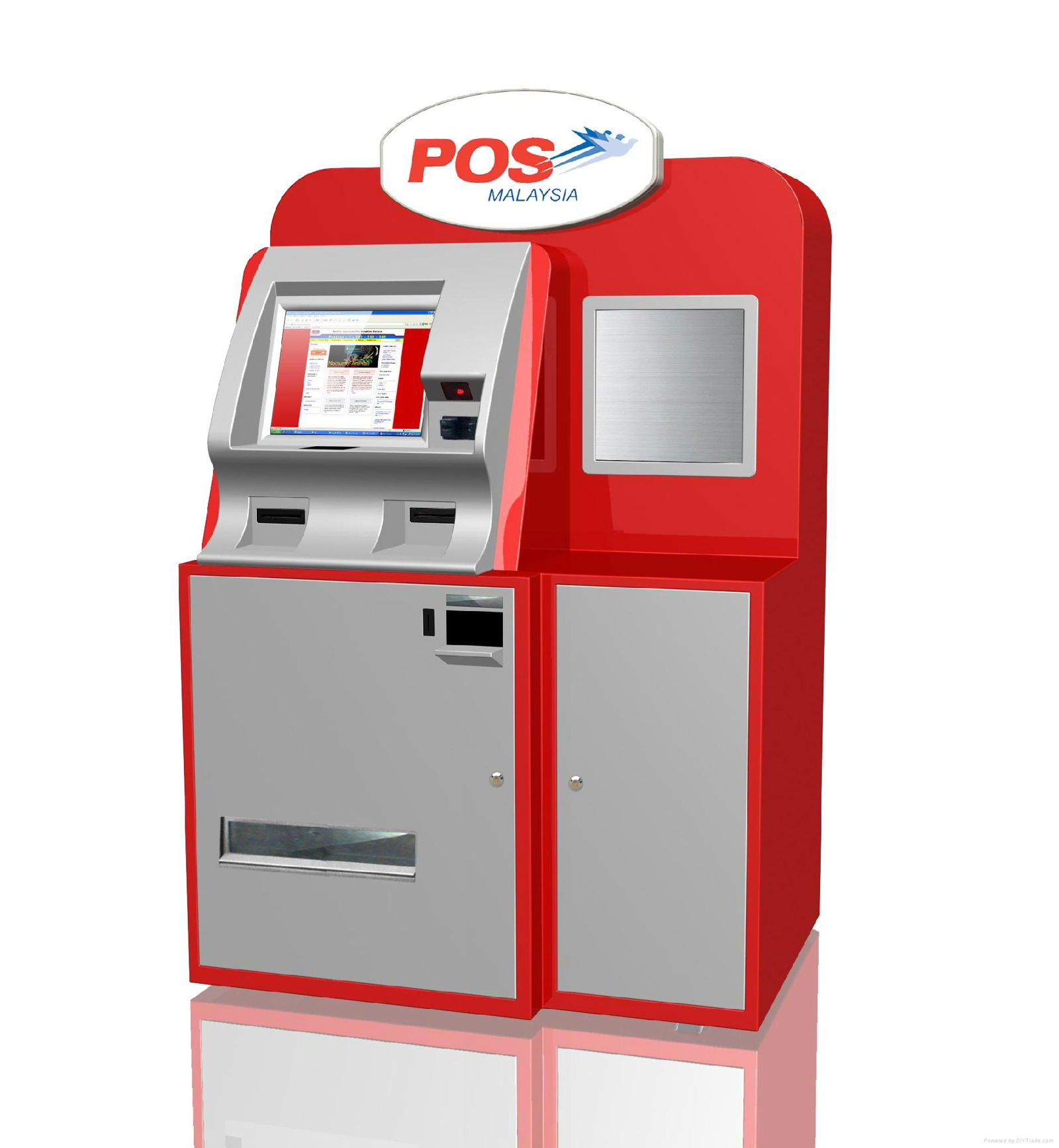 KMY Parcel/postal locker kiosk 3