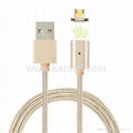 Premium Magnetic cable detachable magnetic micro USB cable micro sync cable 1