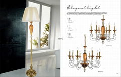 crystal pendant lamp .k9 candle light ,