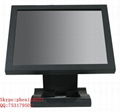 19 inch desktop waterproof  anti-glarec SAW ELO  touch monitor 1