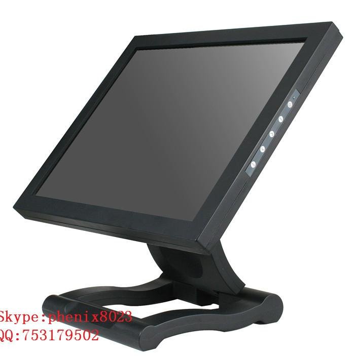 19 inch desktop waterproof  anti-glarec SAW ELO  touch monitor 2