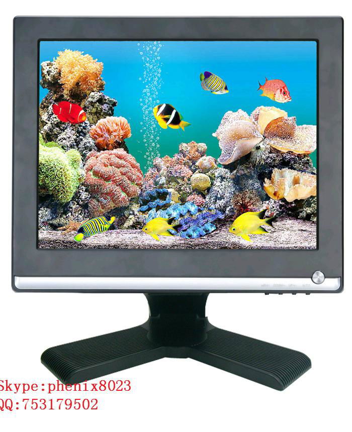 19 inch desktopIP 64  USB and RS232  saw TFT LCD  touch monitor 5