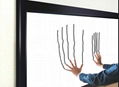 (12.1-85'')  70 inch  waterproof anti-glare Infrared  touch screen 2