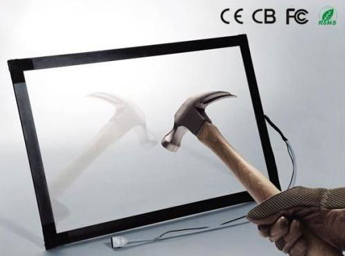 (12-100'')  32 inch  light resistance Plastic frame  IR touch screen