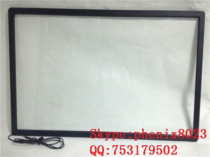 (12-100'')  32 inch  light resistance Plastic frame  IR touch screen 3