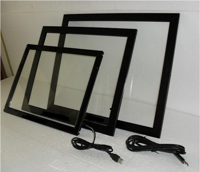 (12-100'')  32 inch  light resistance Plastic frame  IR touch screen 4