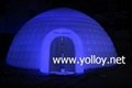 Dome building inflatable igloo tent