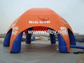 Inflatable spider dome for promotion