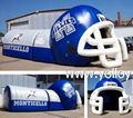 Inflatable Combo Helmet Sports Tunnel Tent