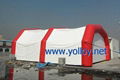 Mobile first aid inflatable emergency tent for refugee