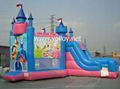 Disney princess party castle jumping inflatable