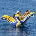 inflatable water totter slide floating climbing 1