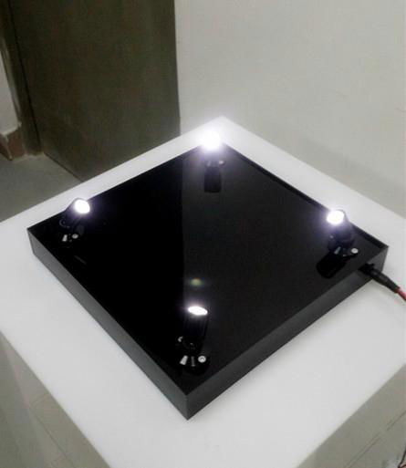 Acrylic Figure Display Box with LED Lights 4