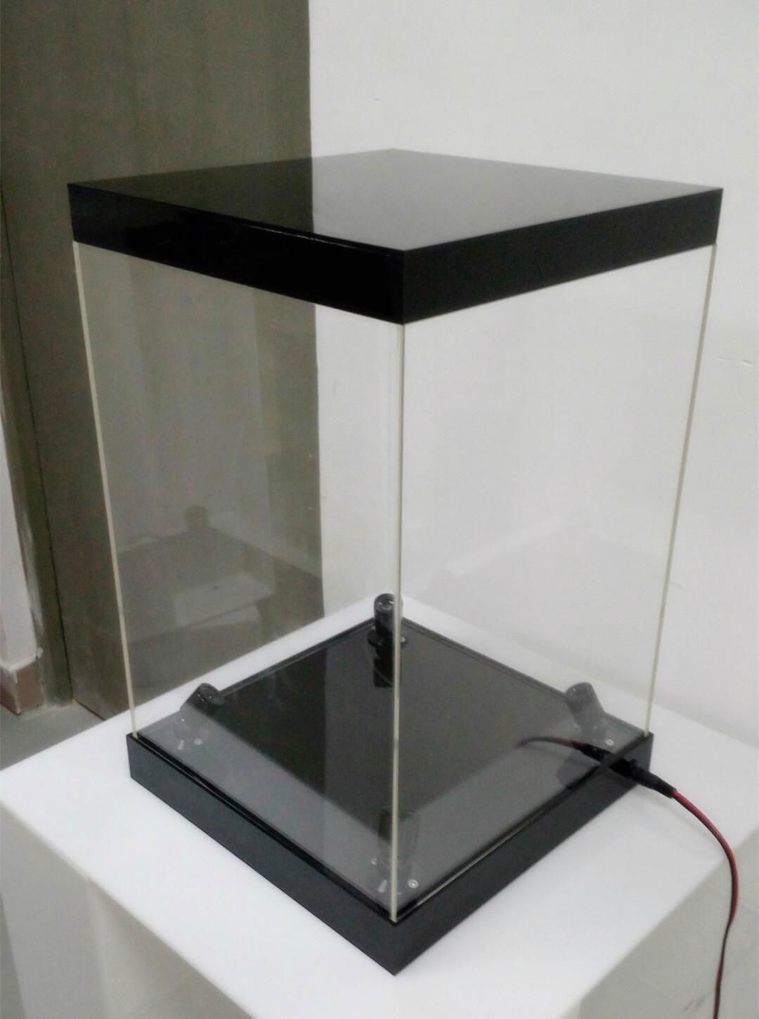 Acrylic Figure Display Box with LED Lights 5