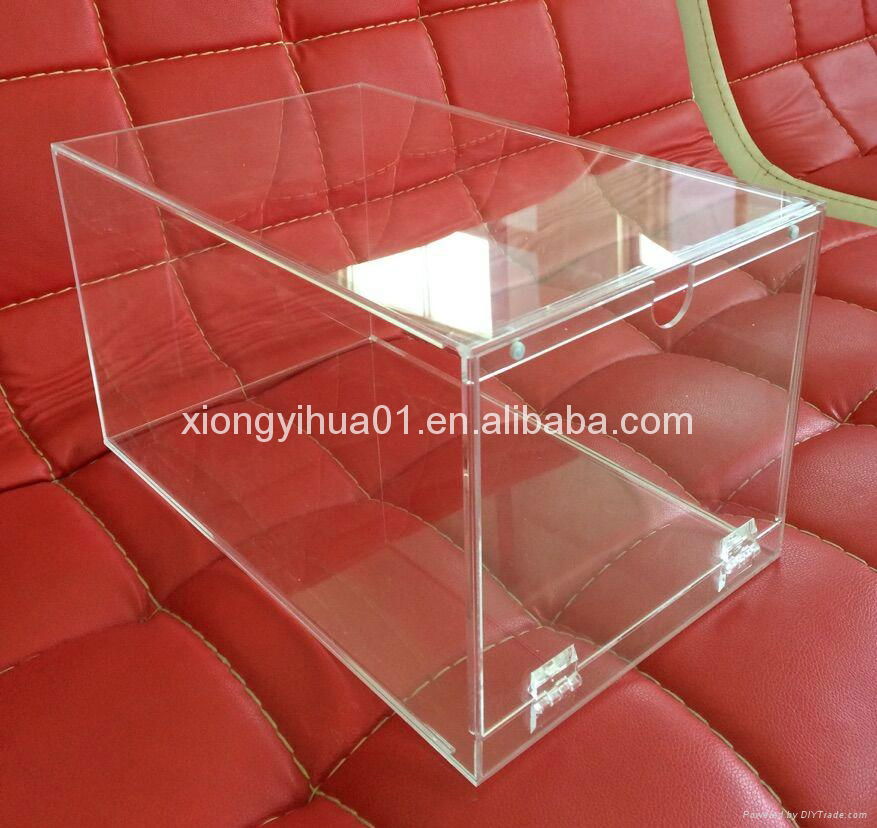 New Product Clear Acrylic Shoes Box Display Case For      Shoes Men 4