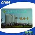 Magnetic stripe card-black or white stripe