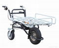 Green Electric Power Wheelbarrow  1