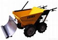 Garden Loader with Snow Plough