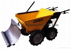 Garden Loader with Snow Plough