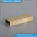 Aluminium flat tube square tube aluminum hollow section in China 4