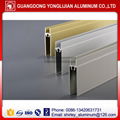 Aluminum extrusion profiles for closet