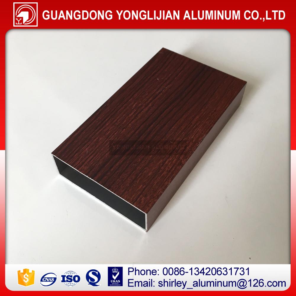 Aluminum square tube,flat tube,rectangular aluminum profile 4