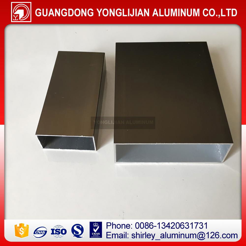 Aluminum square tube,flat tube,rectangular aluminum profile