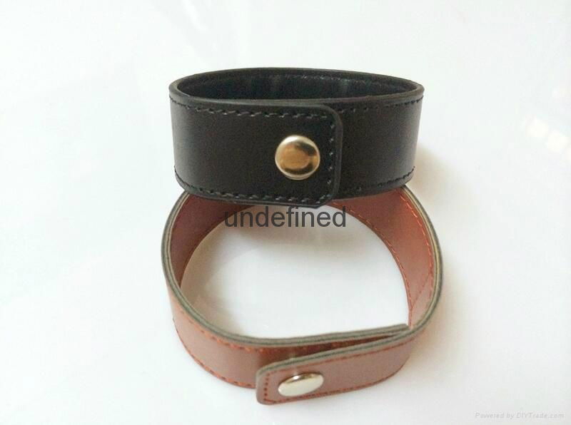 New Style Leather Wristband USB Flash Drive