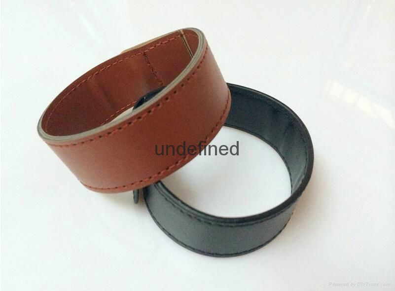 New Style Leather Wristband USB Flash Drive 2