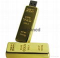 Gold Bar USB Flash Drive 1