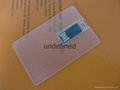 Transparent Business Card USB Flash