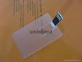 Transparent Business Card USB Flash Drive 4