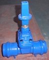 Socket end Resilient gate valve-for PVC pipe 4