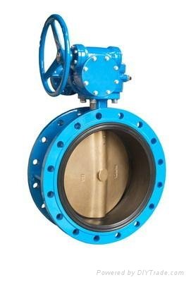 Double flanged type centric butterfly valve 5