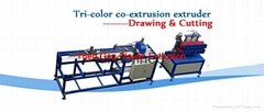 Bi-color, Bi-layer co-extrusion Plastic Extrusion Machinery