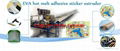 EVA hot melt adhesive sticker Extrusion Product Line   1