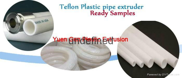 FPA ,EPA Teflon Plastic pipe Extrusion Product Line | Teflon Extruder