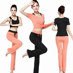 Wholesale Three Pieces A Set Fashion Yoga Wear