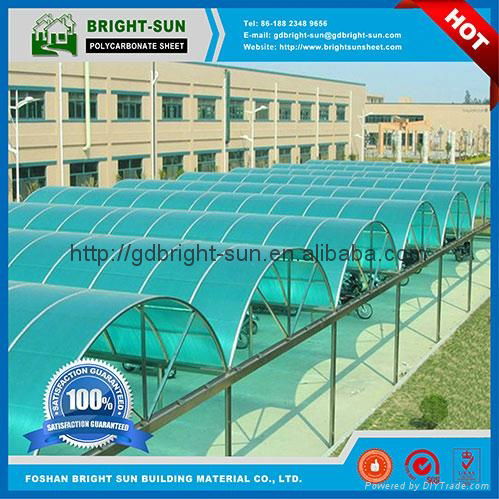 Polycarbonate sheet for roofing