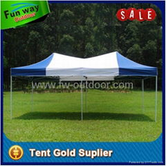 Blue white quick foldable 3x6m pop up tent